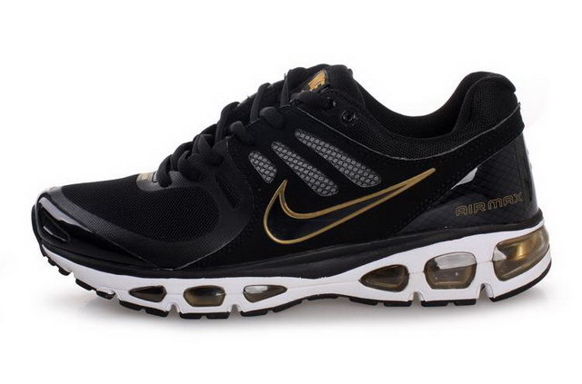 Nike Air Max 2010 For Mens Black Gold Shoes - Click Image to Close